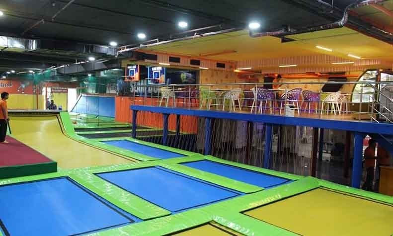 sky jumper trampoline park gurgaon