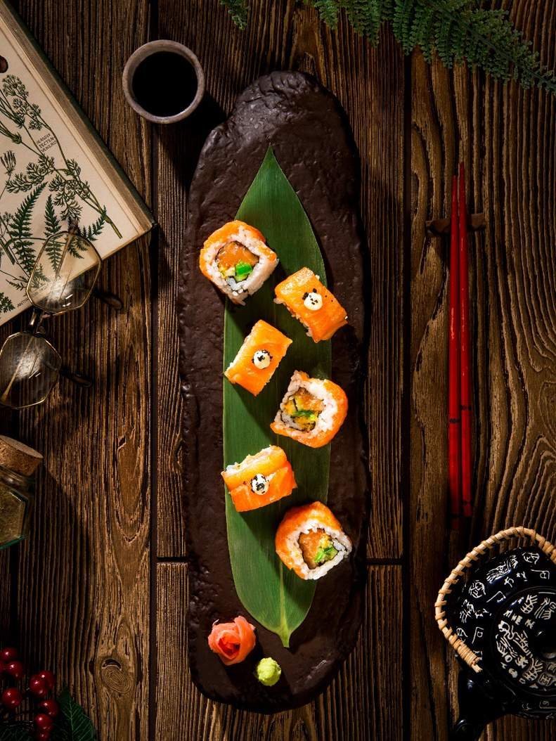sushi platter the drunken botanist cyber hub gurgaon sushi-platter-the-drunken-botanist-gurgaon-1