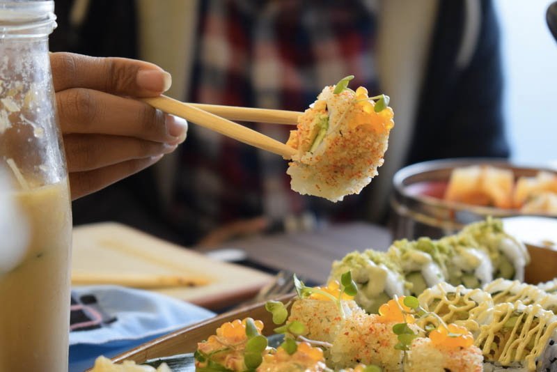 sushi yumyumcha dlf cyber hub gurgaon