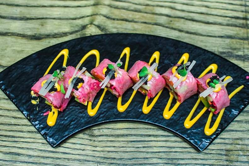 sushi platter the drunken botanist gurgaon the-drunken-botanist-gurgaon-3
