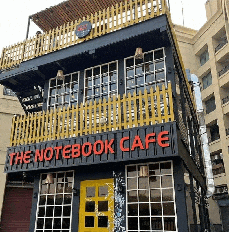 the notebook cafe faridabad
