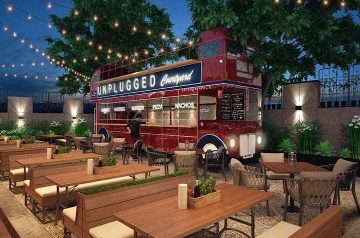 Unplugged Courtyard Udyog Vihar Gurgaon 😍