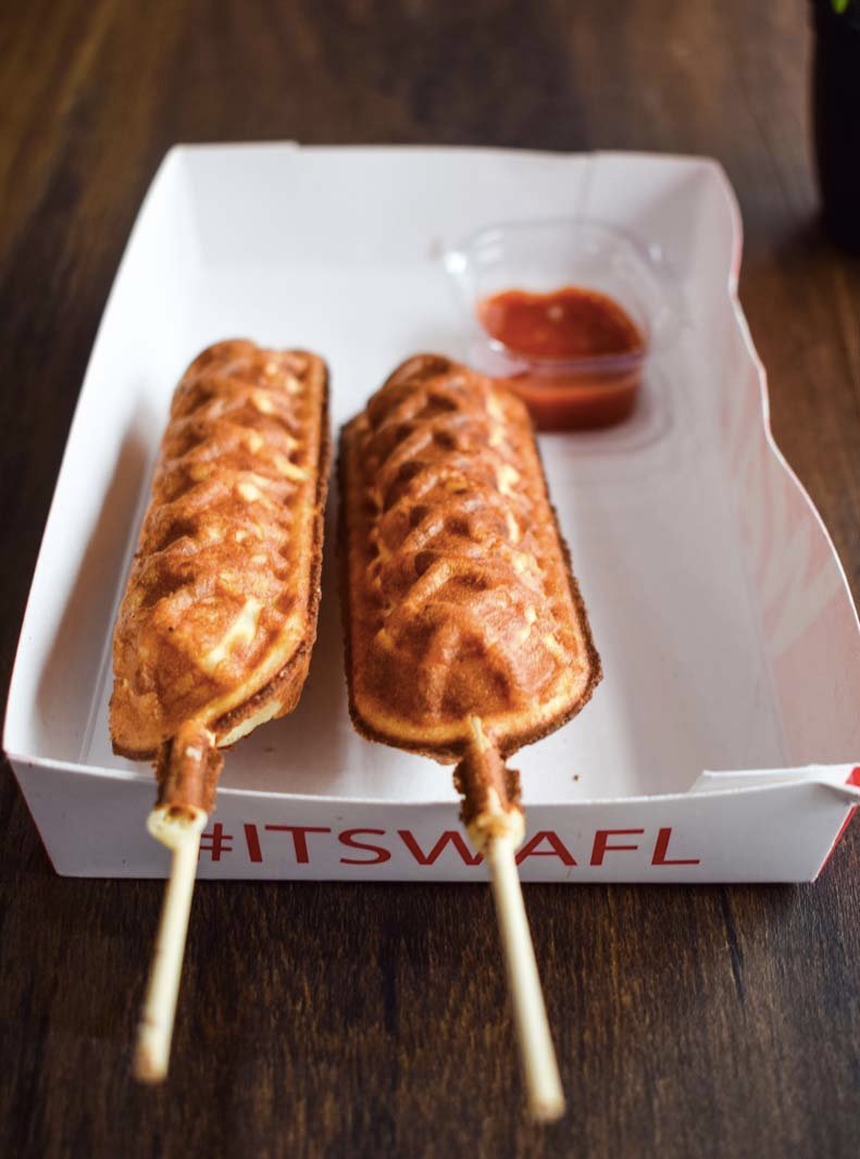 wafl corn dog
