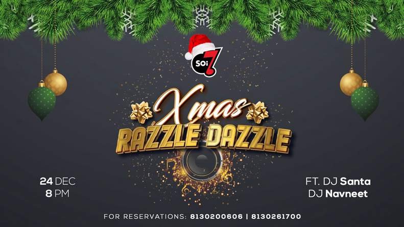 best christmas eve parties in gurgaon xmas-razzle-dazzle-soi-7